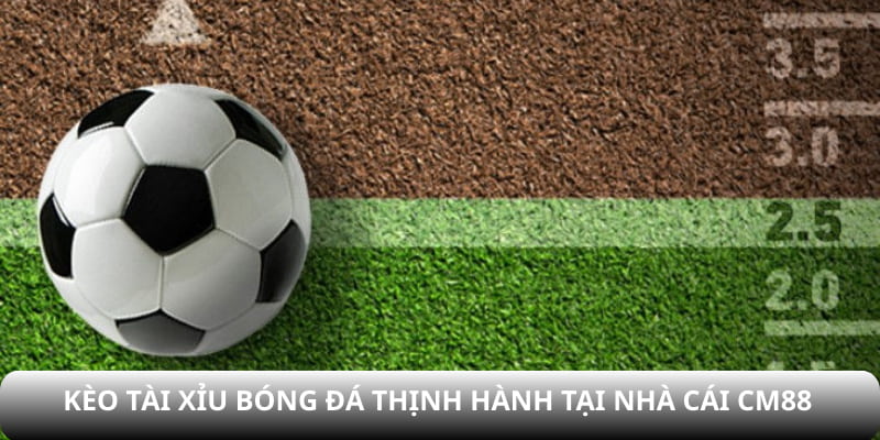 Kèo tài xỉu bóng đá thịnh hành tại nhà cái CM88